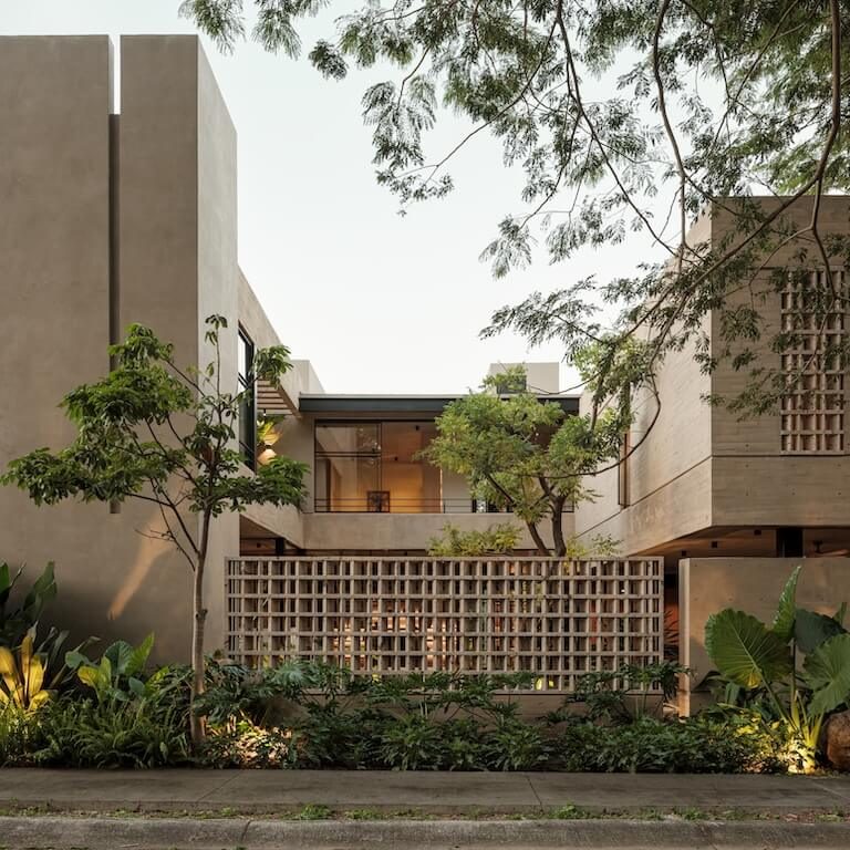Vista interior de Casa Akina por Di Frenna Arquitectos