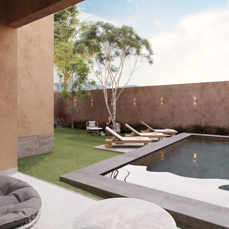 Proyecto: Casa Akko-Tlani en Morelos por Proyecto Vertical - Render de Arquitectura - El Arqui MX