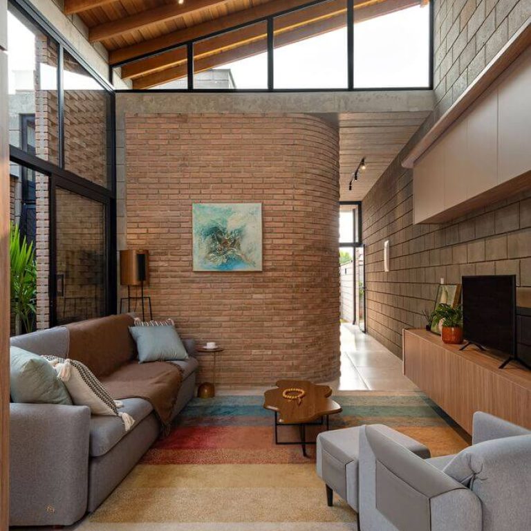 Casa Bohemia en Brasil. sala