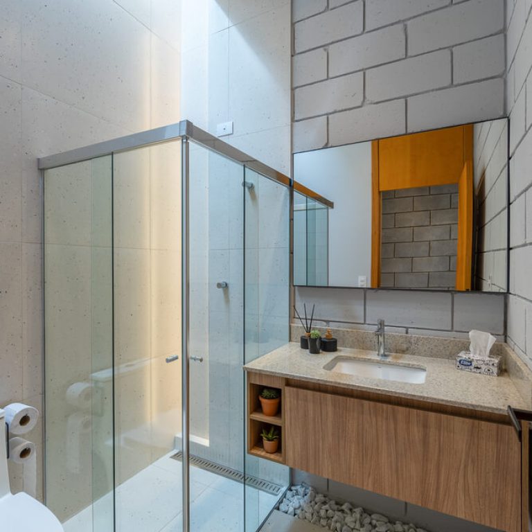 Casa Bohemia en Brasil. baño moderno