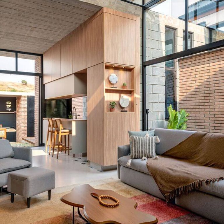 Casa Bohemia en Brasil. sala