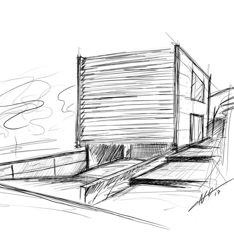 Casa Box en Brasil por Caio Persighini - Plano Arquitectonico