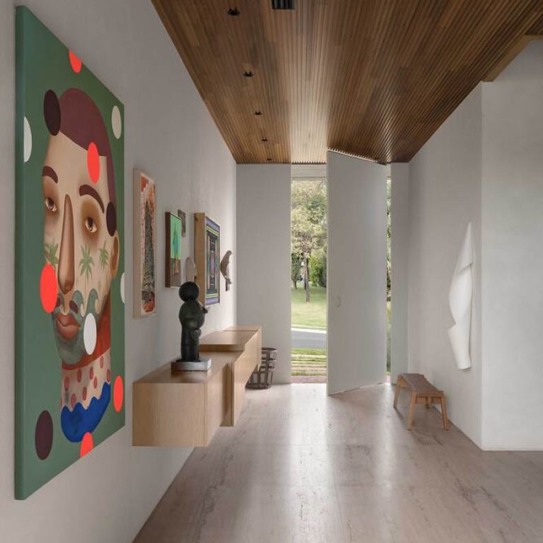 Casa Buenos Aires en Brasil: Arquitectura Residencial con Diseño y Arte por estúdio mariane rios