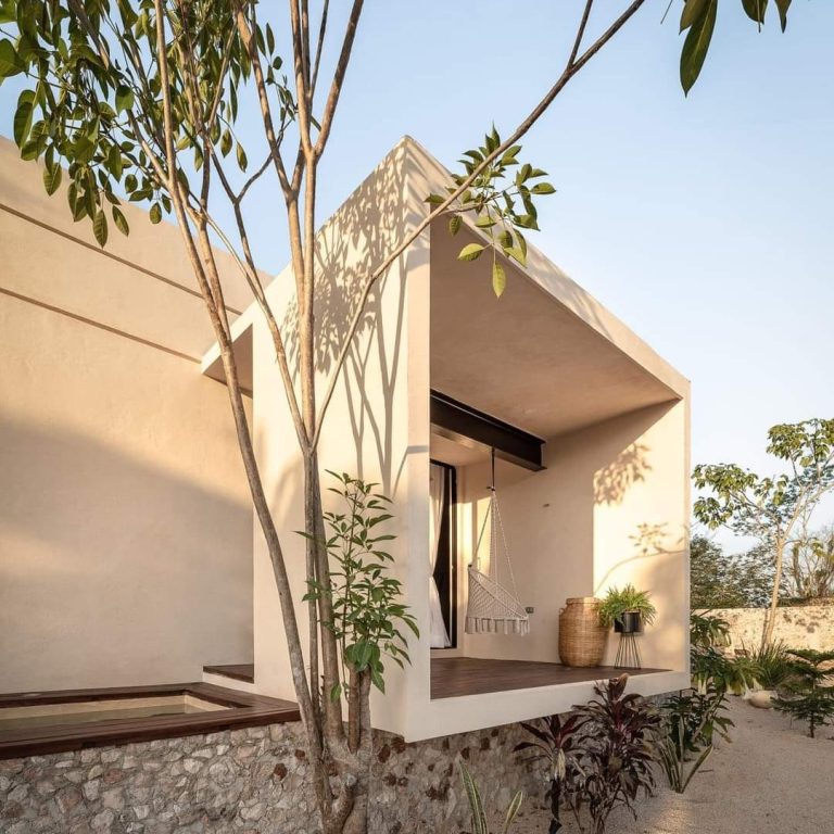 Casa Bungalow en Yucatán: Diseño residencial por V+A Arquitectura