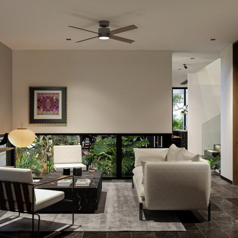 Casa CLV en Mérida: Diseño Moderno con Cemento Pulido por Altotrazo