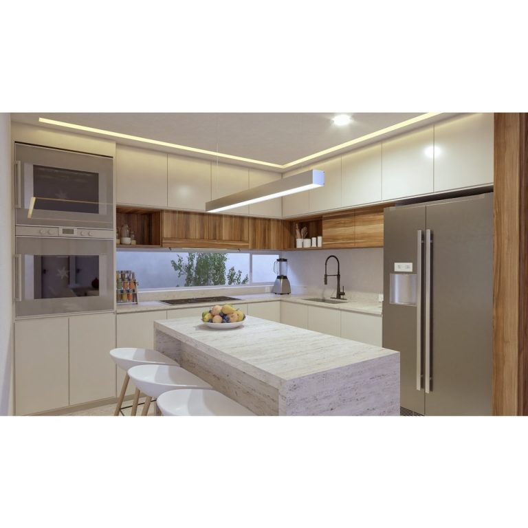 Render de cocina