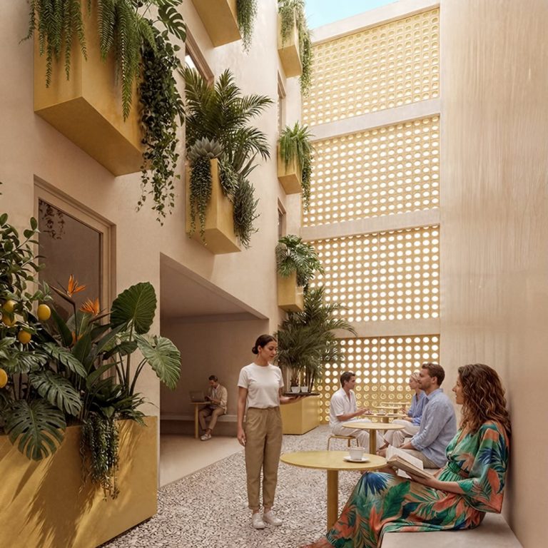 Casa Caimito: Arquitectura Minimalista y Celosías en Cancún