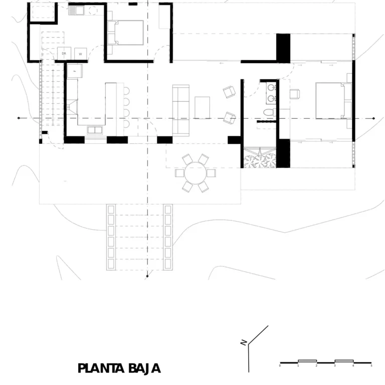 Casa Calafia Baja California Sur - RED Arquitectos