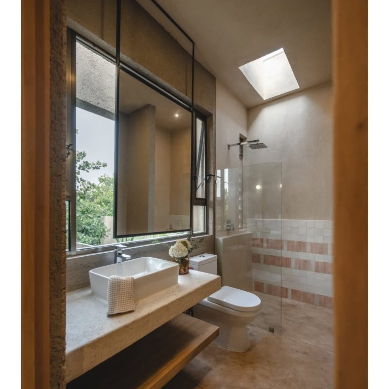Casa Camila en Yucatán. baño moderno