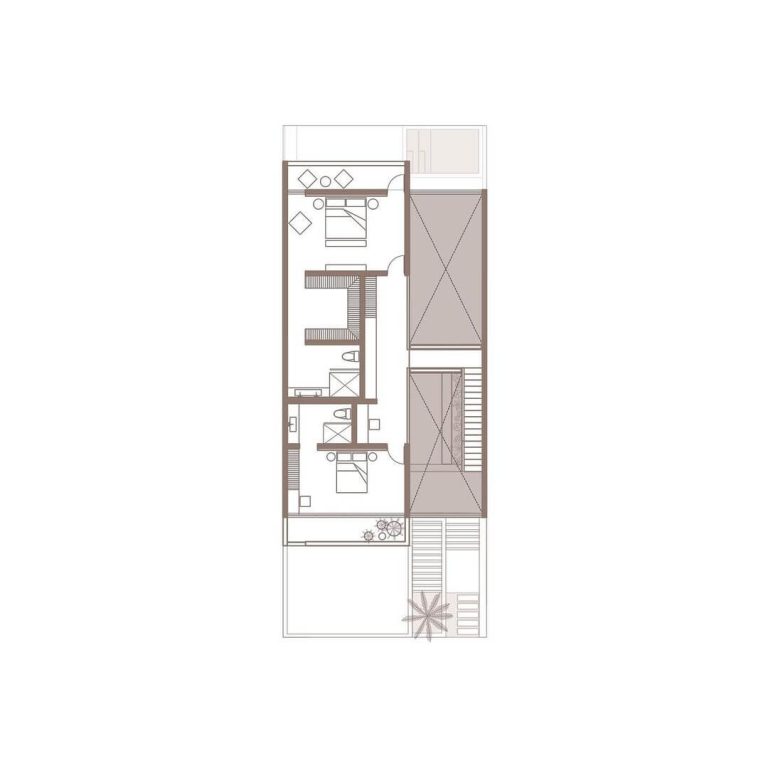 Casa Canamayté en Yucatán por KAMA Taller de Arquitectura - Plano Arquitectónico - El Arqui MX