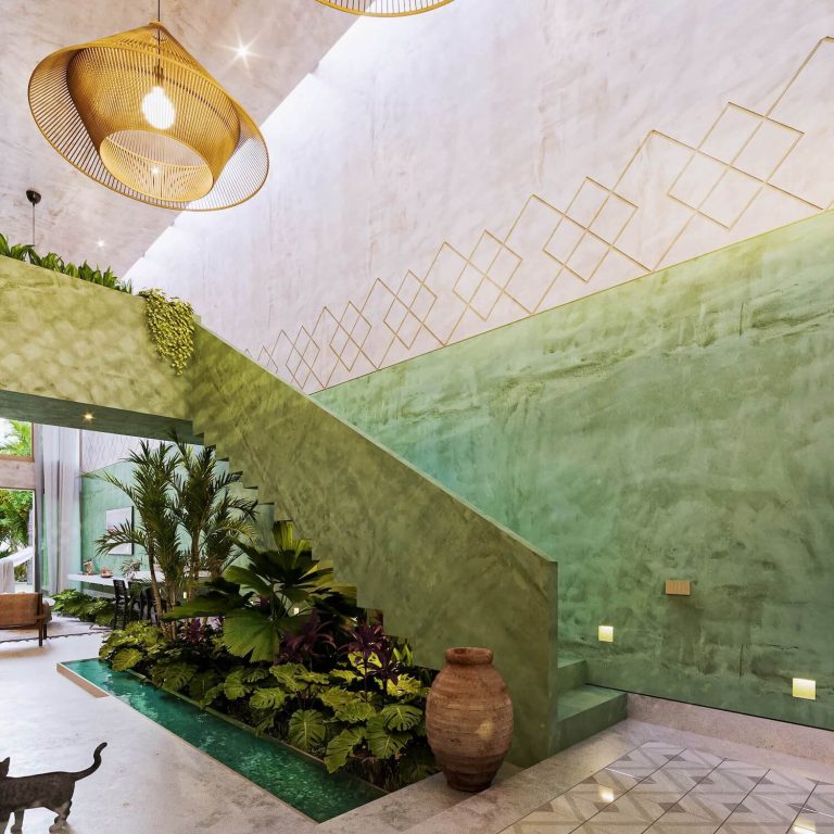 Casa Canamayté en Yucatán por KAMA Taller de Arquitectura - Render de Arquitectura - El Arqui MX
