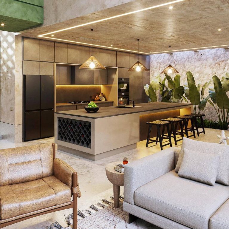 Casa Canamayté en Yucatán por KAMA Taller de Arquitectura - Render de Arquitectura - El Arqui MX