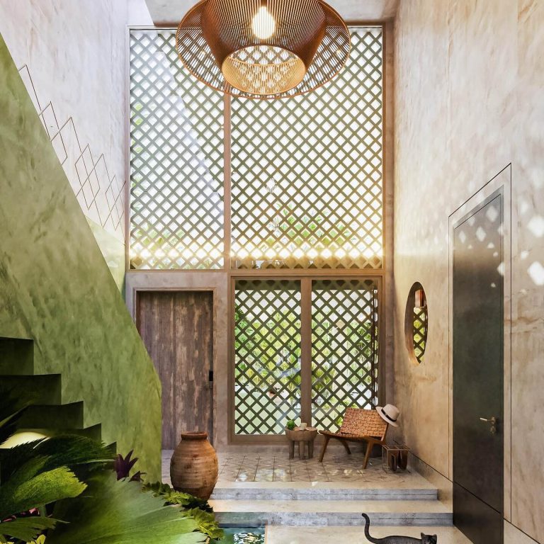 Casa Canamayté en Yucatán por KAMA Taller de Arquitectura - Render de Arquitectura - El Arqui MX
