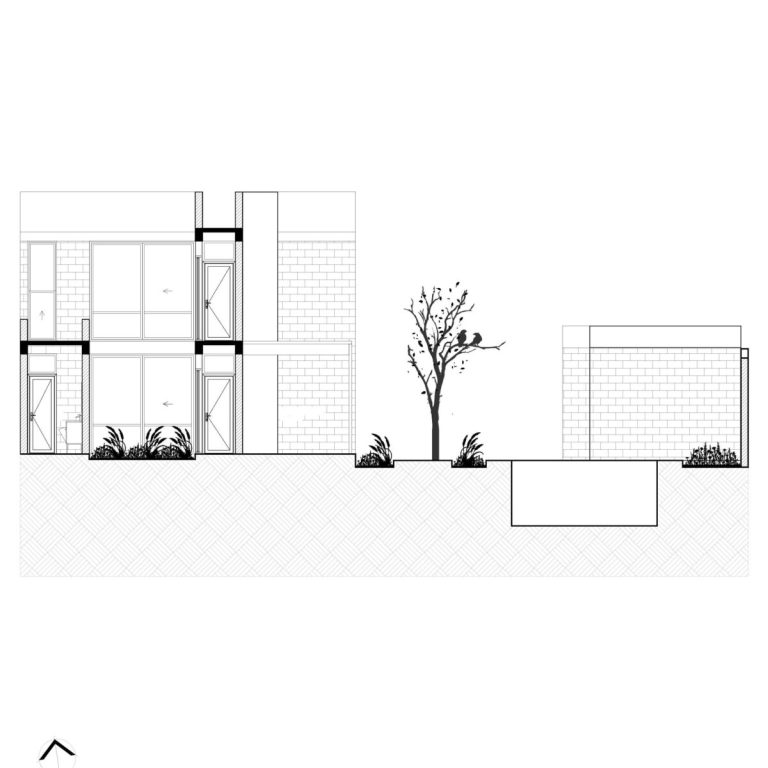 Planos de Casa Caridad: Arquitectura Tectónica y Diseño Contemporáneo en Chiapas