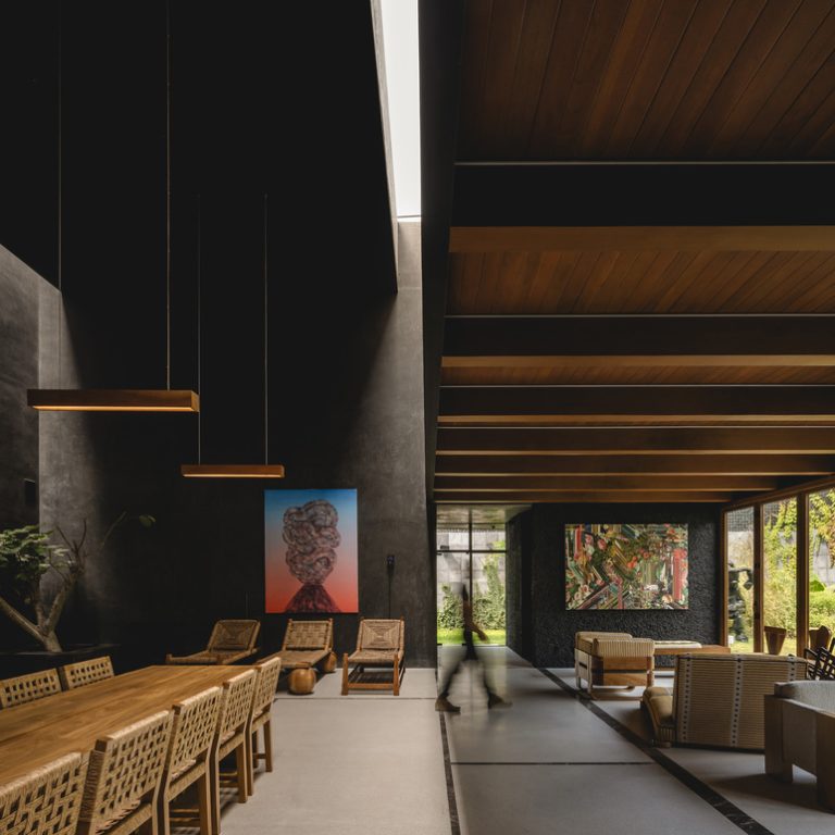 Casa Ceniza en CdMX: Arquitectura de Concreto y Paisaje | TACO