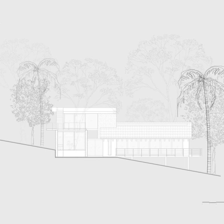 Casa Chulavista en Estado de México por Luis Carbonell - Plano Arquitectonico