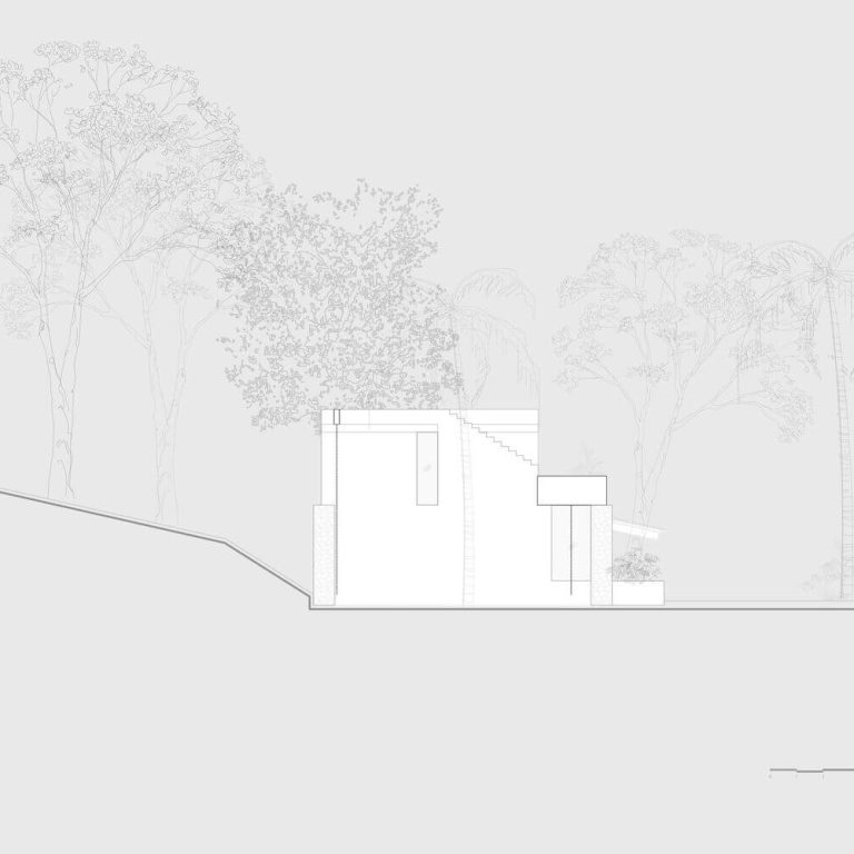 Casa Chulavista en Estado de México por Luis Carbonell - Plano Arquitectonico