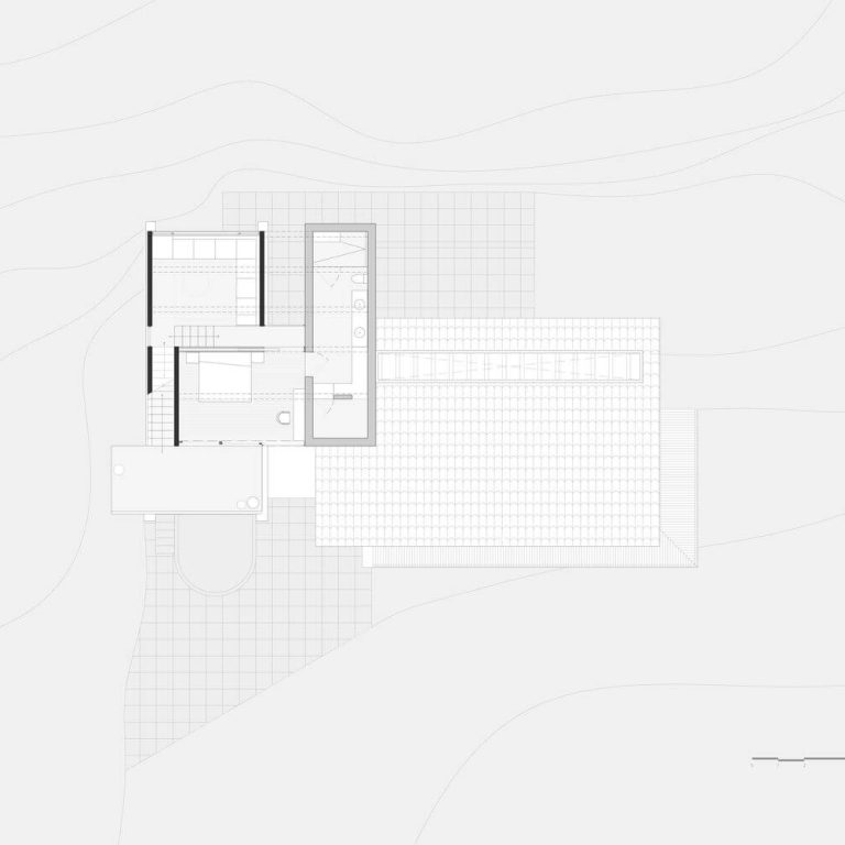 Casa Chulavista en Estado de México por Luis Carbonell - Plano Arquitectonico