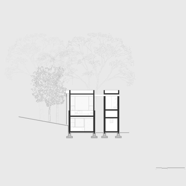 Casa Chulavista en Estado de México por Luis Carbonell - Plano Arquitectonico
