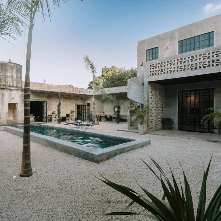 Casa Cisterna en Yucatán por González Estudio - Fotografía de Arquitectura - El Arqui MX