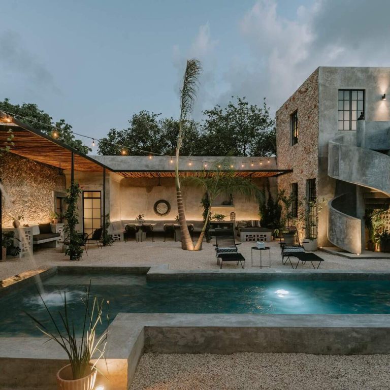 Casa Cisterna en Yucatán por González Estudio - Fotografía de Arquitectura - El Arqui MX