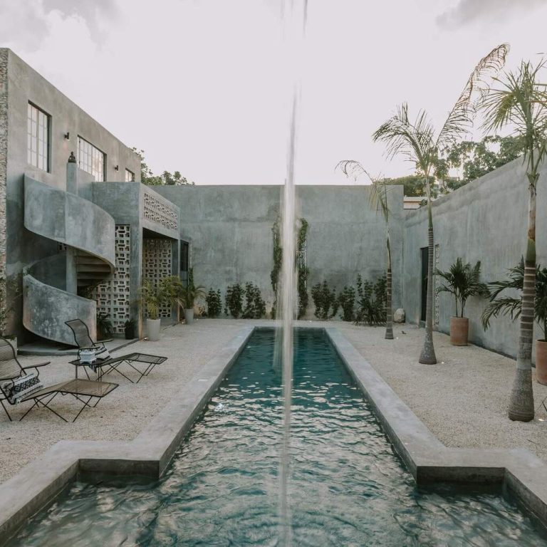 Casa Cisterna en Yucatán por González Estudio - Fotografía de Arquitectura - El Arqui MX