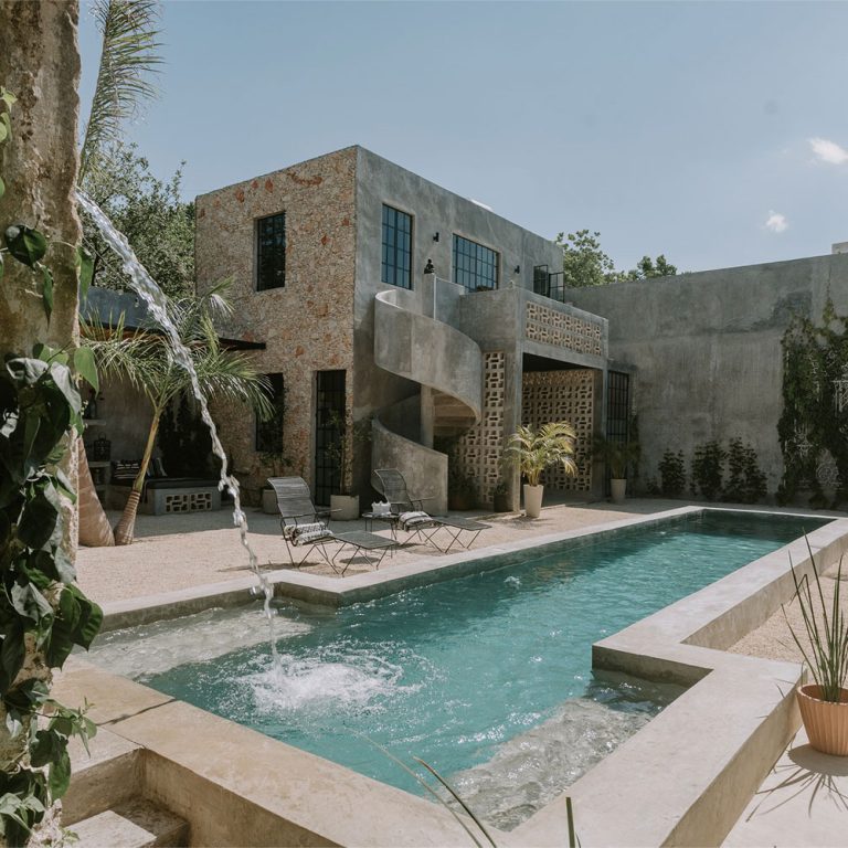 Casa Cisterna en Yucatán por González Estudio - Fotografía de Arquitectura - El Arqui MX