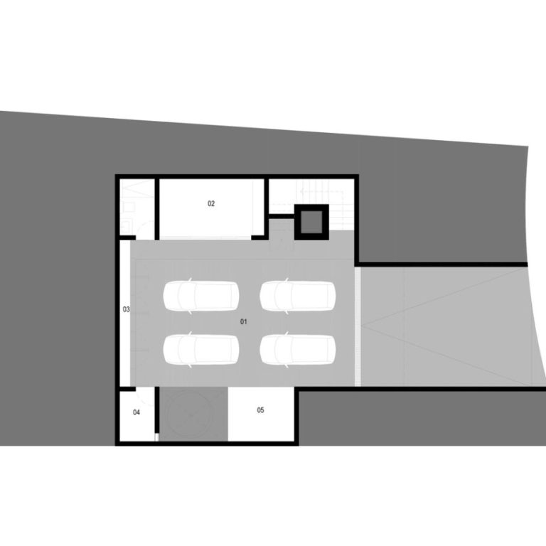 Planos Arquitectónicos de Casa DLCA por 0studio Arquitectura: Integración Paisajística y Diseño