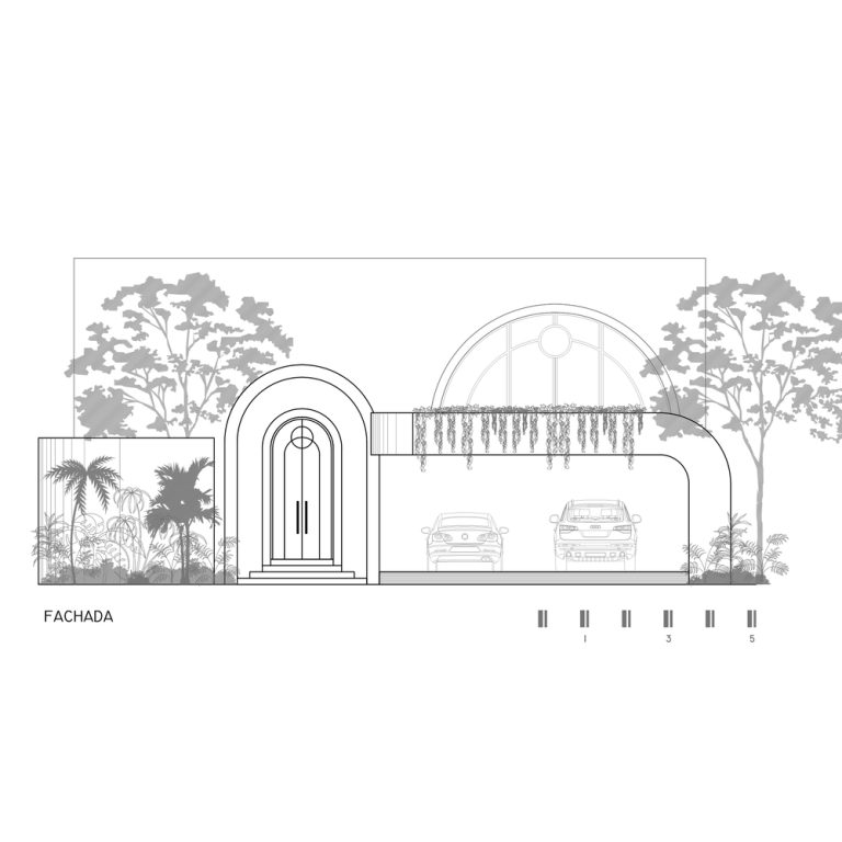 Planos de Casa Eclipse: Arquitectura surrealista y onírica en Mérida por Etea + Ghostframe