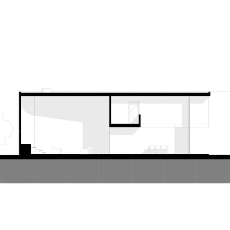 Casa Esquina en Baja California por Diego Dican - Plano Arquitectónico - El Arqui MX