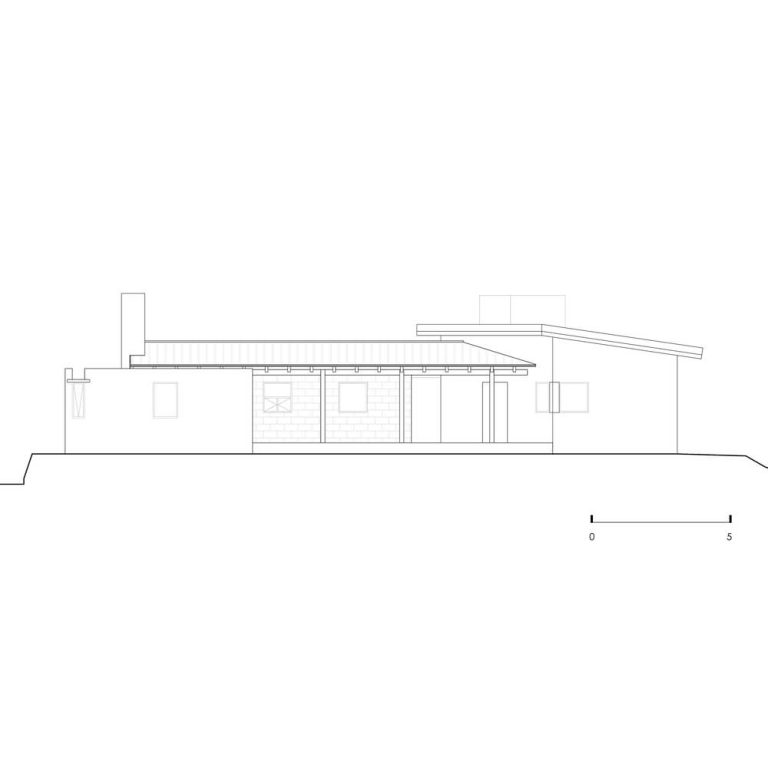Alzado arquitectónico de Casa Estelí