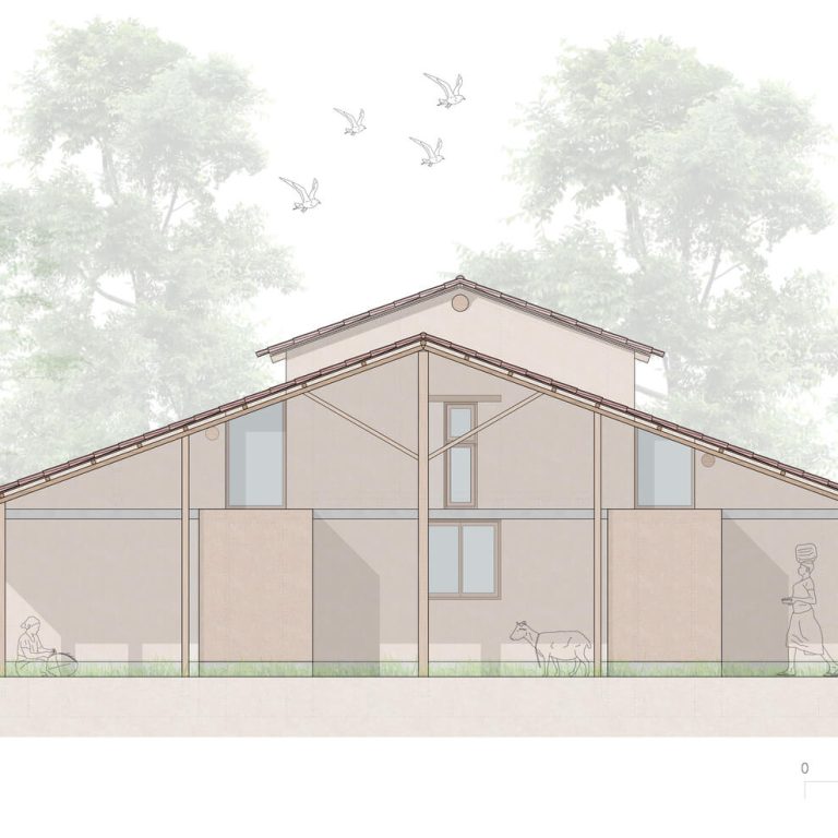 Casa Experimental de Tapial en Bolivia