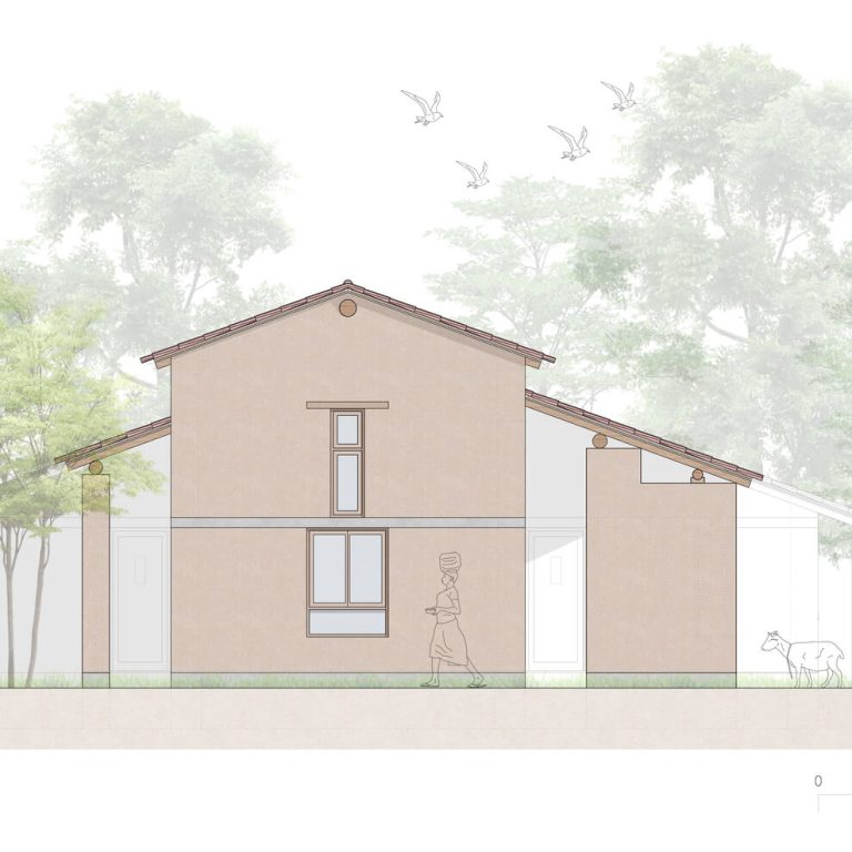 Casa Experimental de Tapial en Bolivia