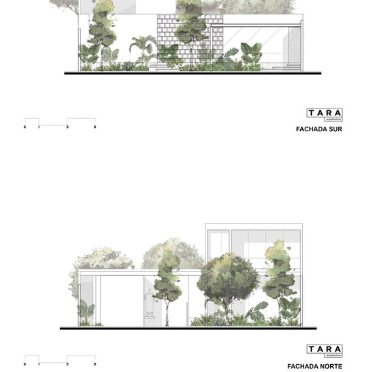 Planos de Casa Eya en Mérida: Arquitectura Sensorial y Ancestral | TARA Arquitectura