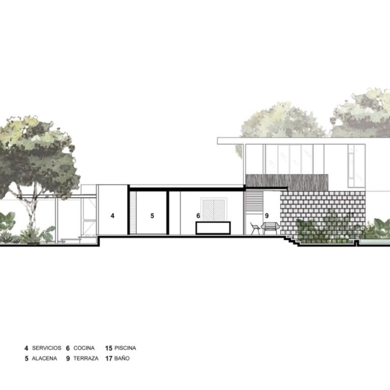 Planos de Casa Eya en Mérida: Arquitectura Sensorial y Ancestral | TARA Arquitectura