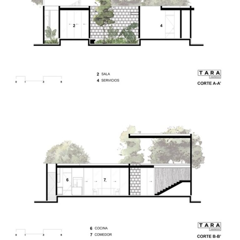 Planos de Casa Eya en Mérida: Arquitectura Sensorial y Ancestral | TARA Arquitectura