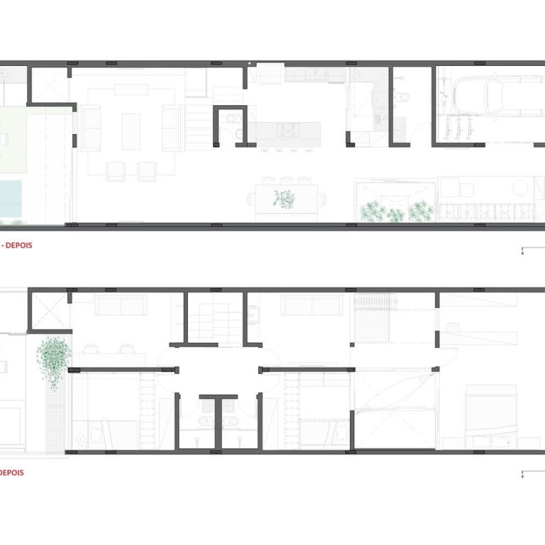 Planos de Casa FP por Estúdio Cacau: Transformación y Diseño de Luz Natural en Arquitectura Residencial de Brasilia
