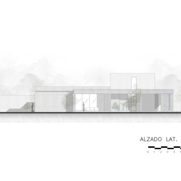 Planos de Casa GL en Ciudad Juárez: Plantas, Fachadas y Cortes. Minimalismo y Elegancia por VMV Arquitectos