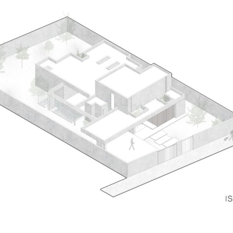 Planos de Casa GL en Ciudad Juárez: Plantas, Fachadas y Cortes. Minimalismo y Elegancia por VMV Arquitectos
