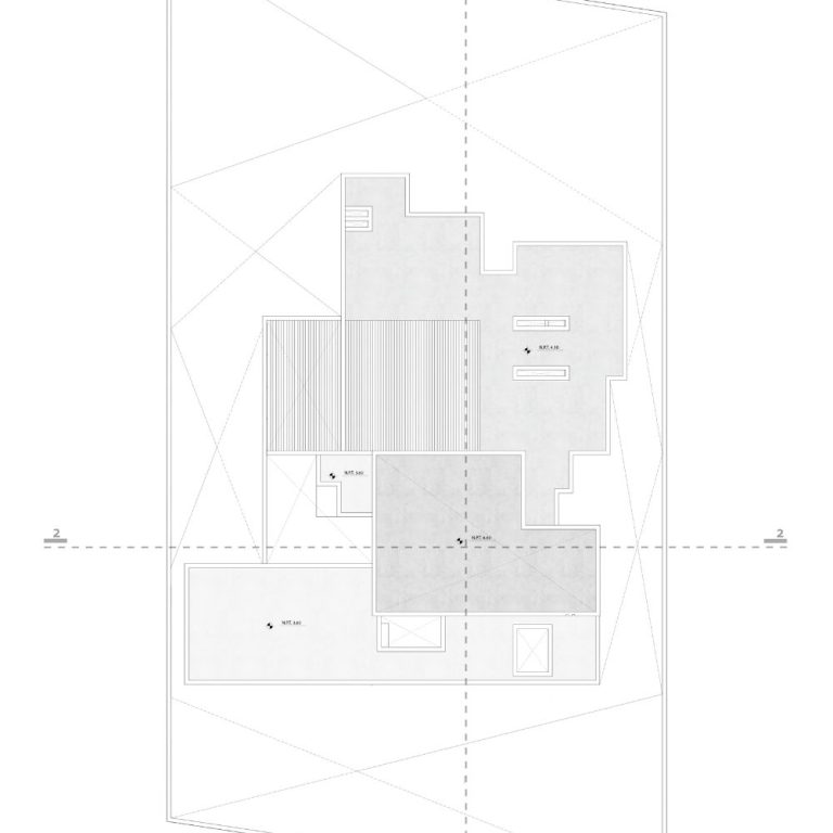 Planos de Casa GL en Ciudad Juárez: Plantas, Fachadas y Cortes. Minimalismo y Elegancia por VMV Arquitectos