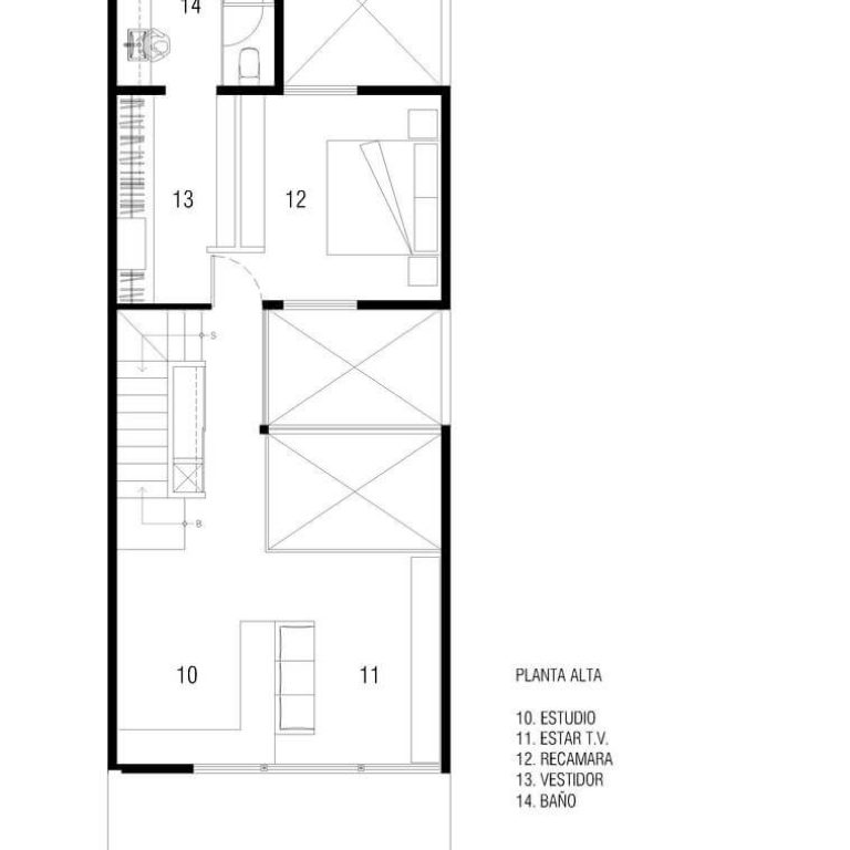 Planos de Casa GP en Jalisco por Raíz Taller de Arquitectura