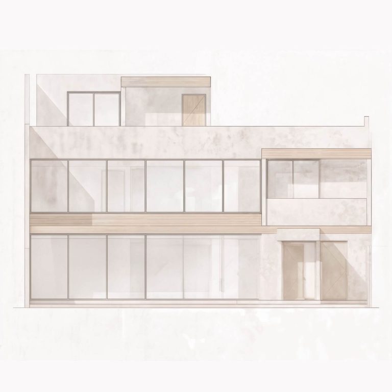 Planimetría. Planos de Casa GT en Jalisco por VMV ARQUITECTOS