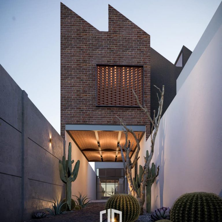 Casa Galería en Oaxaca por Inmobiliaria Carrasco - Render Arquitectonico