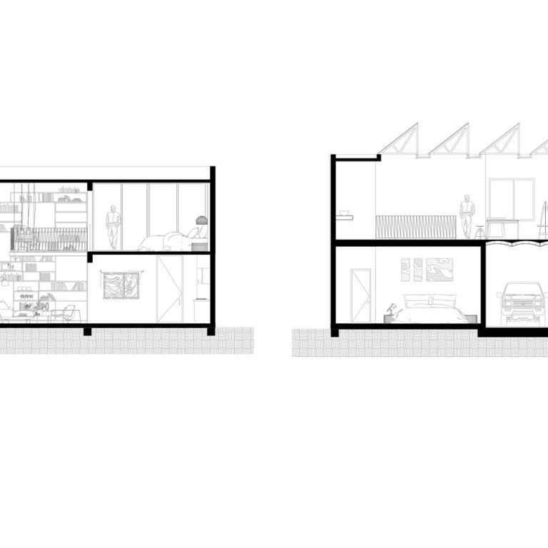 Casa Galería en Oaxaca por Inmobiliaria Carrasco - Plano Arquitectonico