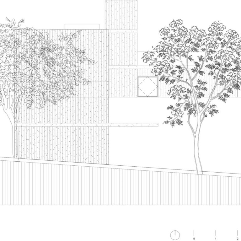Planos Arquitectonicos. Planimetria. Planos de casa. Planos de Casa Gardenias: Reconfiguración Arquitectónica en Naucalpan / Vrtical