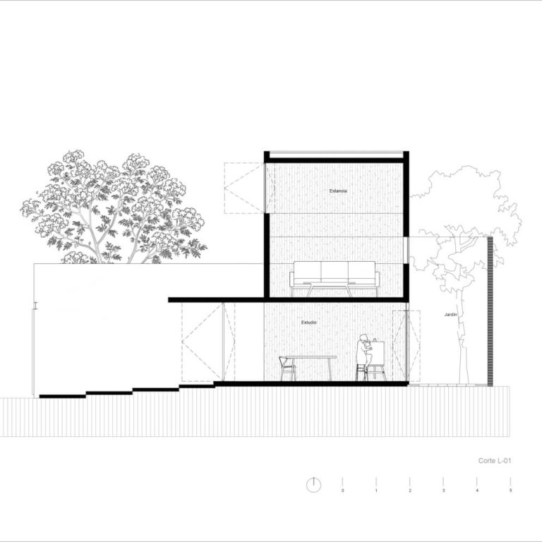 Planos Arquitectonicos. Planimetria. Planos de casa. Planos de Casa Gardenias: Reconfiguración Arquitectónica en Naucalpan / Vrtical