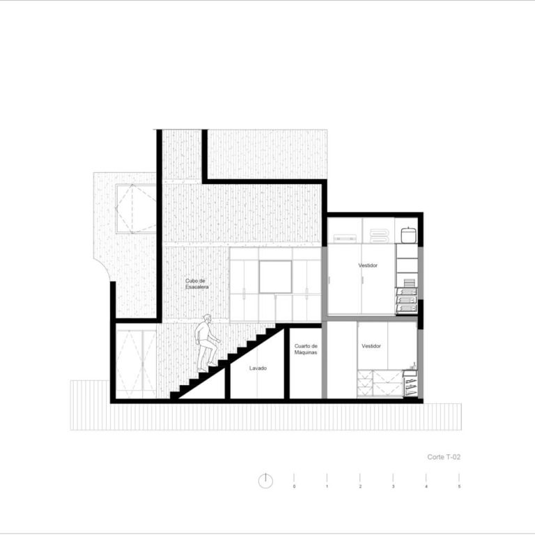 Planos Arquitectonicos. Planimetria. Planos de casa. Planos de Casa Gardenias: Reconfiguración Arquitectónica en Naucalpan / Vrtical