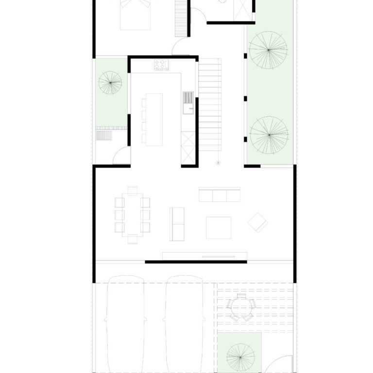 Plano Arquitectónico de Casa Geranios en Oaxaca: Arquitectura Moderna y Diseño Integral