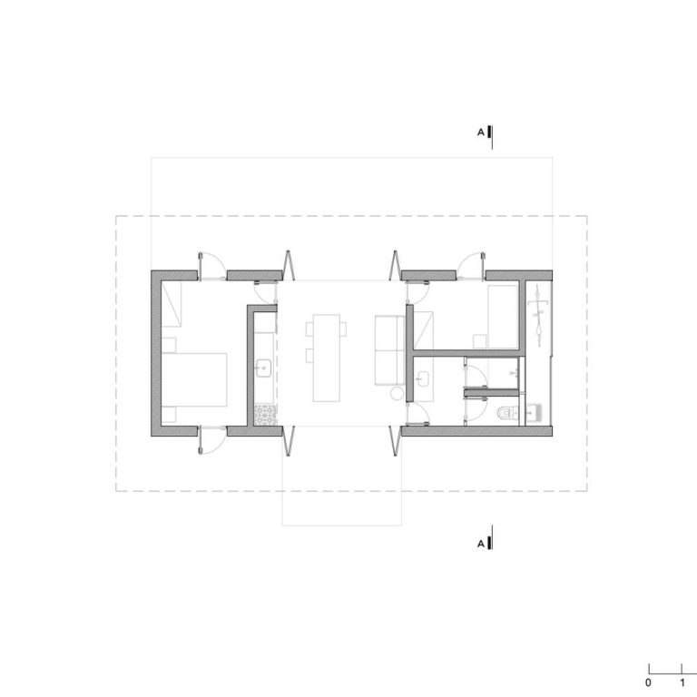 Casa Guararema en Brasil por Terra e Tuma Arquitetos Associados - Plano Arquitectónico - El Arqui MX