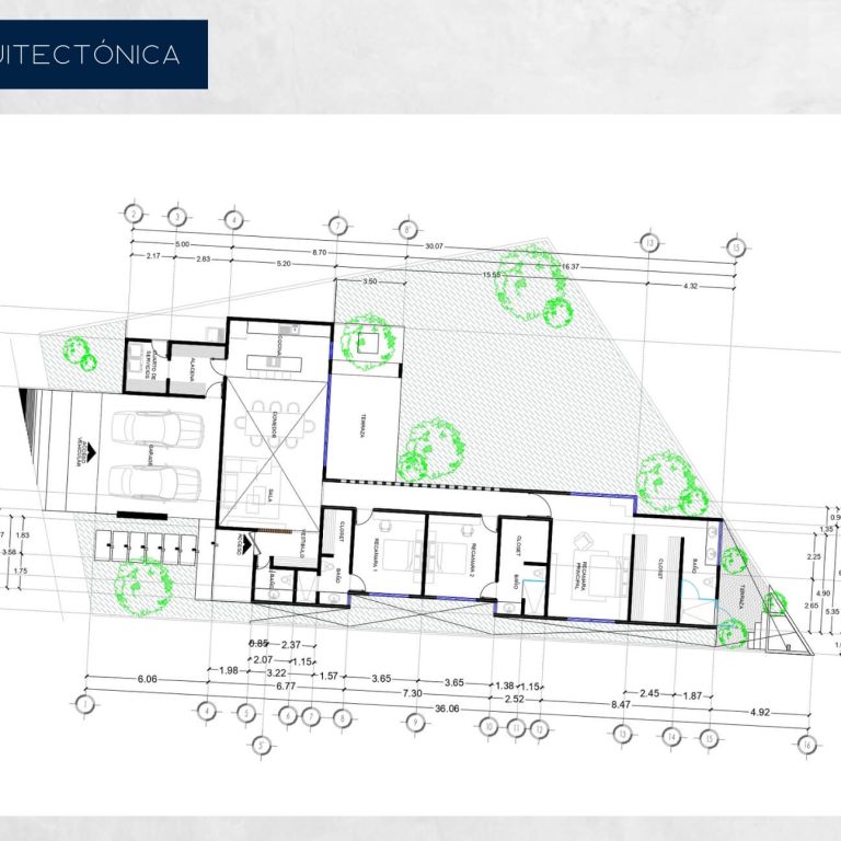 Casa HM en Campeche por CARCO ARQUITECTURA + CONSTRUCCIÓN - Planos Arquitectonico - El Arqui MX